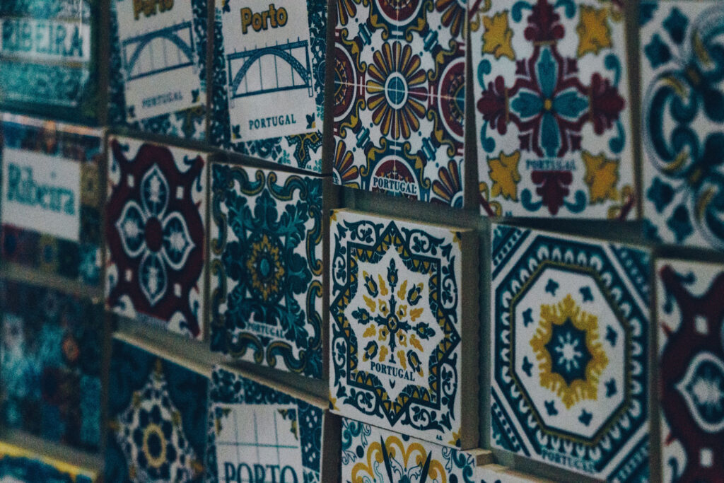 Imanes, azulejos portugueses souvenirs